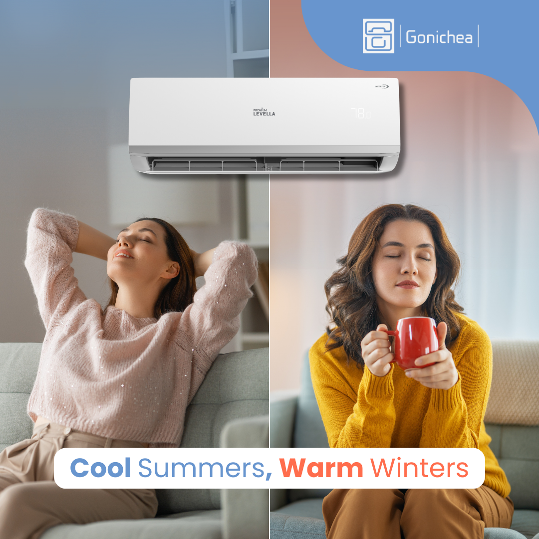 Premium Levella® 18,000 BTU 22 SEER2 Ductless Mini-Split Inverter Air Conditioner Heat Pump System Full Set 230V. WIFI Included.
