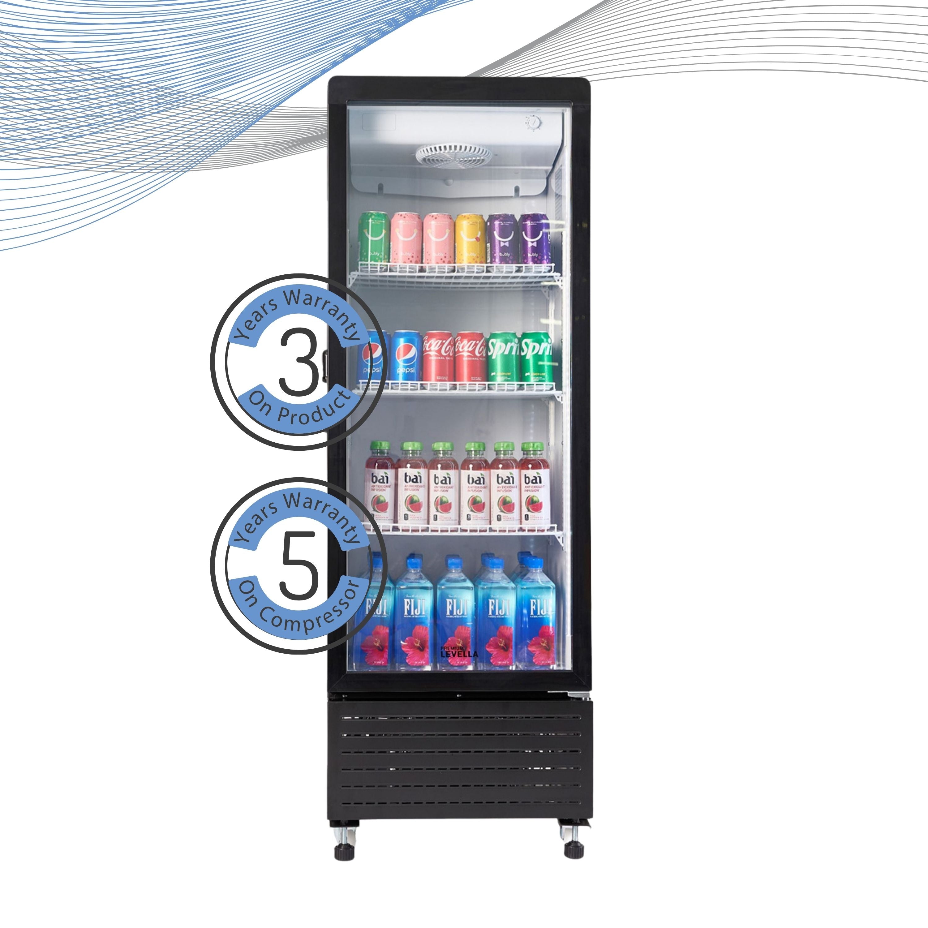 Premium Levella® 7.6 Cu. Ft. Single Door Display Refrigerator