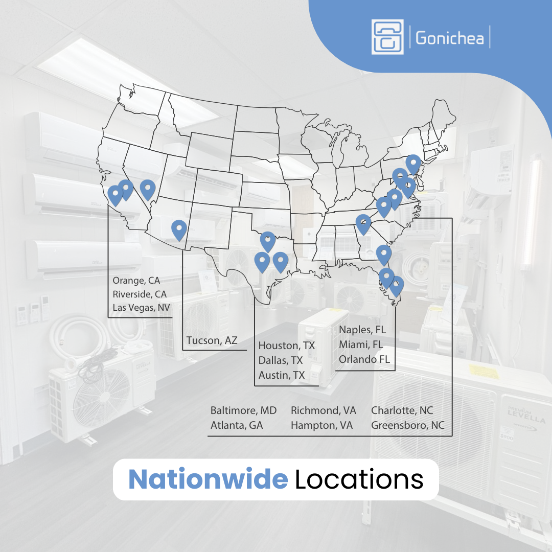 Premium Levella® 18,000 BTU 19 SEER2 Ductless Mini-Split Inverter Air Conditioner Heat Pump System Full Set 230V. WIFI Included.