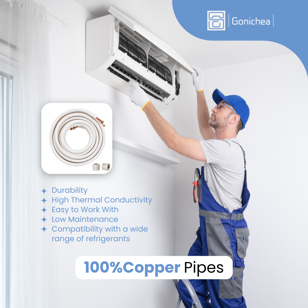 Premium Levella® 11,000 BTU 17 SEER2 Ductless Mini-Split Inverter Air Conditioner Heat PumpSystem Full Set 230V. WIFI Included.