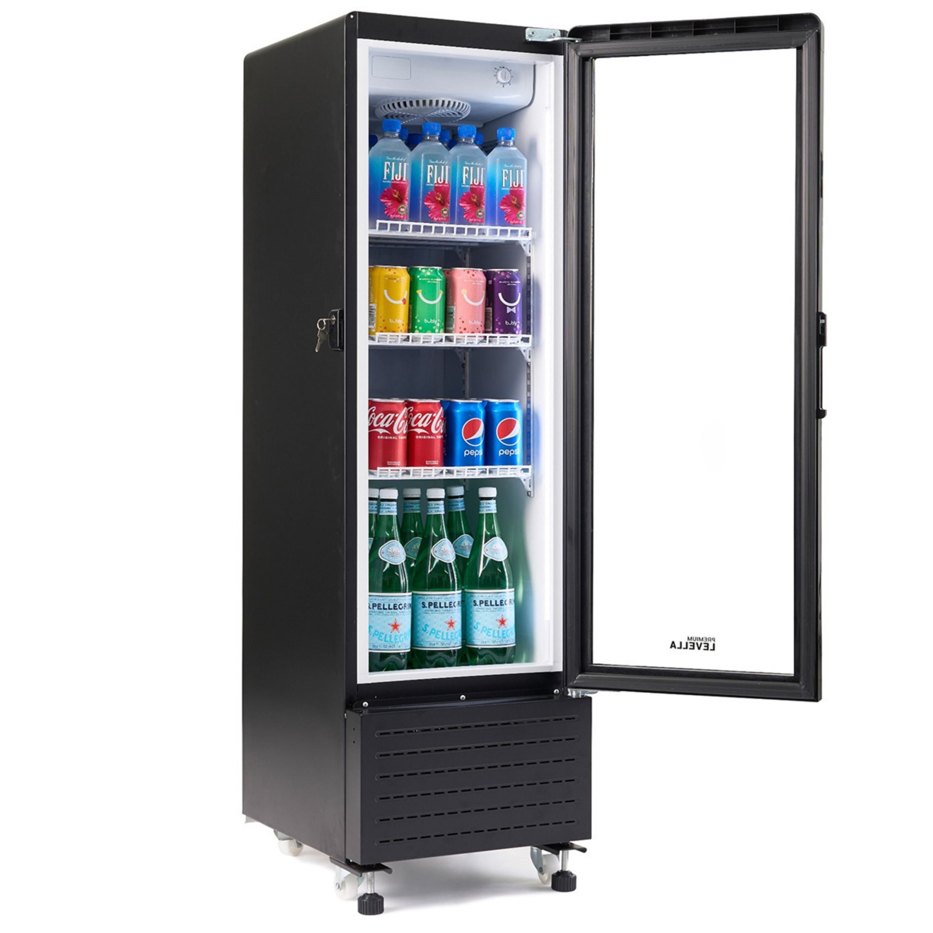 Premium Levella® 4.9 Cu. Ft. Single Door Display Refrigerator.