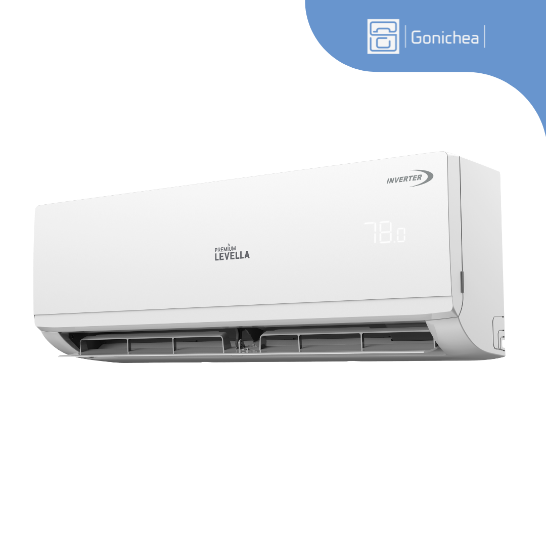 Premium Levella® 9,000 BTU 21.5 SEER2 Ductless Mini-Split Inverter Air Conditioner Heat Pump System Full Set 115V. WIFI Included.