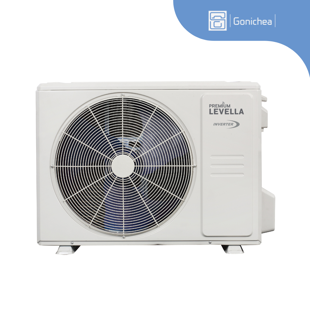 Premium Levella® 9000 BTU 21.7 SEER2 Air Conditioner Cassette ONE WAY Inverter Ductless Heat Pump 230V.WIFI Included.