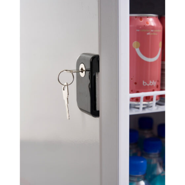 Premium Levella® 6.5 Cu. Ft. Single Glass Door Upright Display Cooler. Merchandiser Refrigerator.