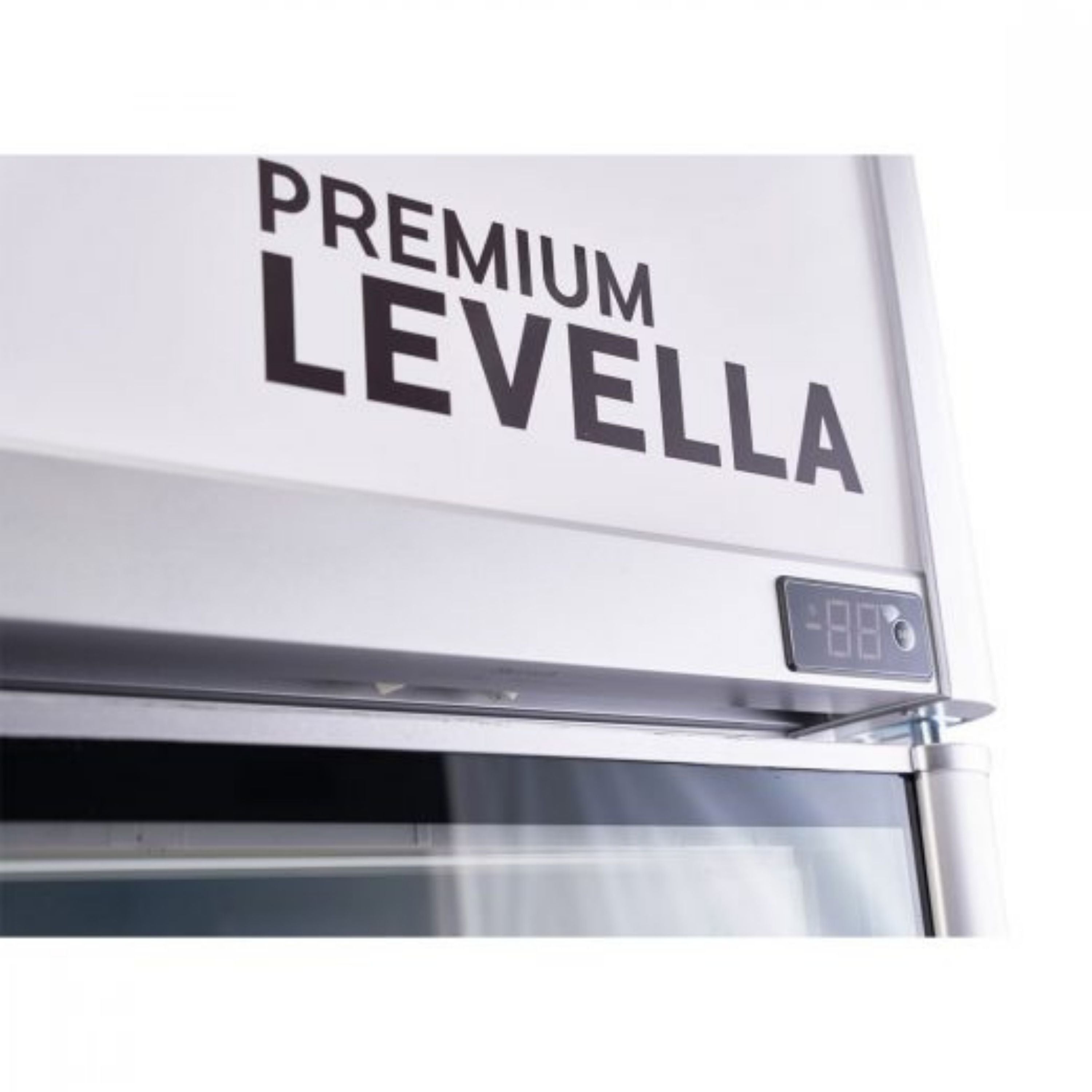 Premium Levella®  21 Cu. Ft. Vertical Refrigerator Display. Merchandiser Refrigerator.