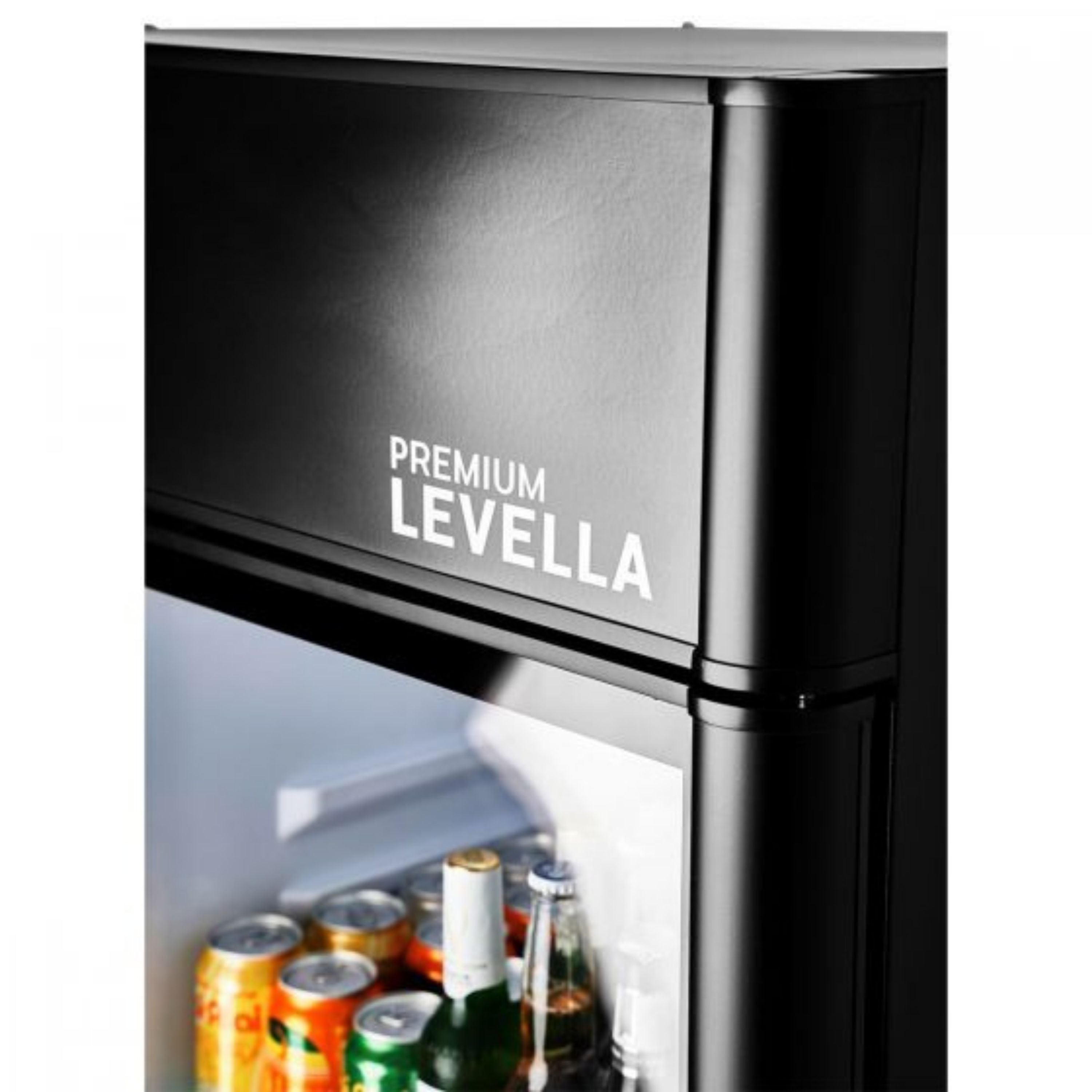 Premium Levella® 9.0 Cu. Ft. Single Glass Door Upright Display Cooler. Merchandiser Refrigerator.