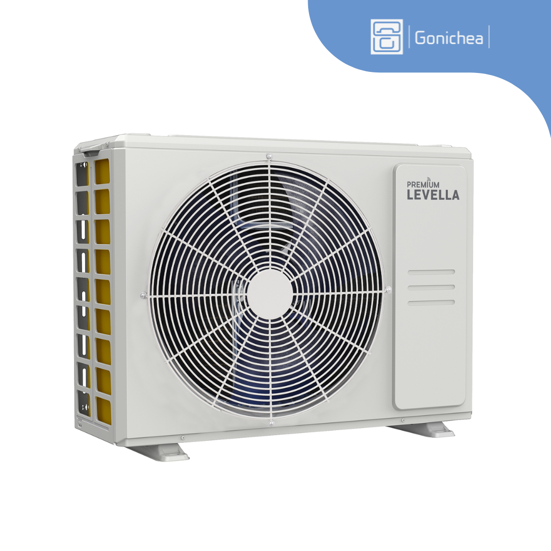 Premium Levella® 18,000 BTU 19 SEER2 Ductless Mini-Split Inverter Air Conditioner Heat Pump System Full Set 230V. WIFI Included.