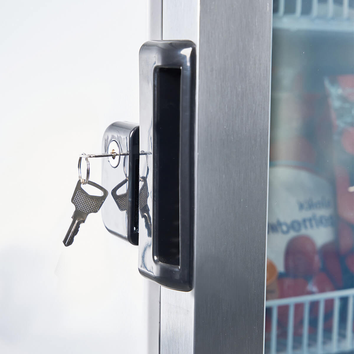 Premium Levella® 11.6 Cu. Ft. Single Glass Door Upright Display Freezer