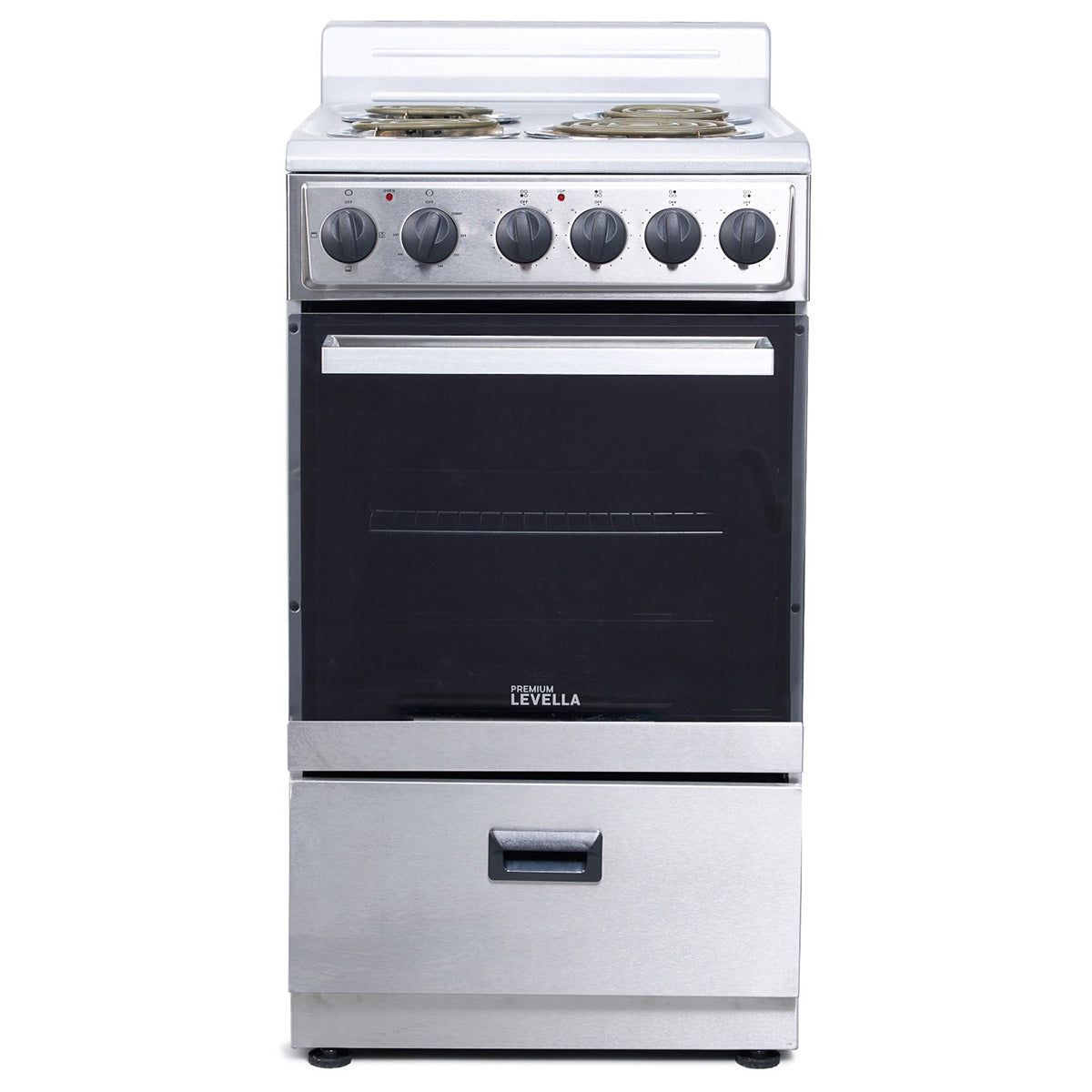 Premium Levella 20″ 4 Burners Freestanding Electric Stove