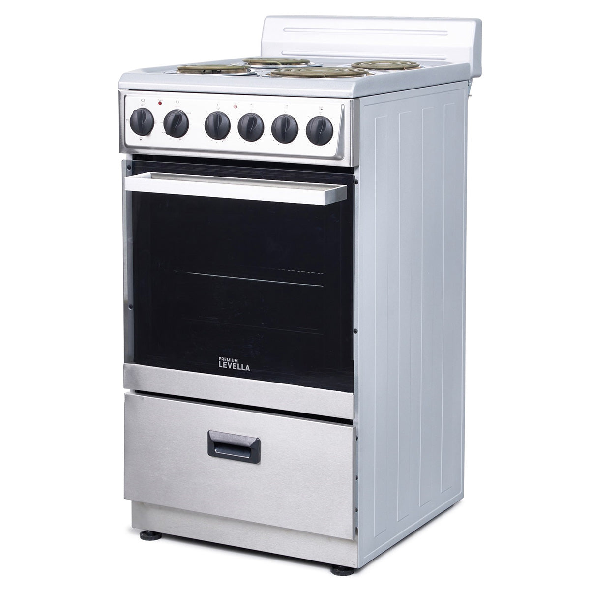 Premium Levella 20″ 4 Burners Freestanding Electric Stove