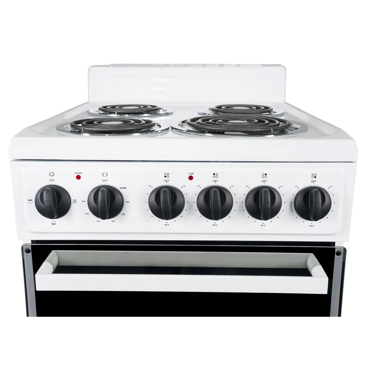 PremiumLevella 20″ 4 Burners Freestanding Electric Stove