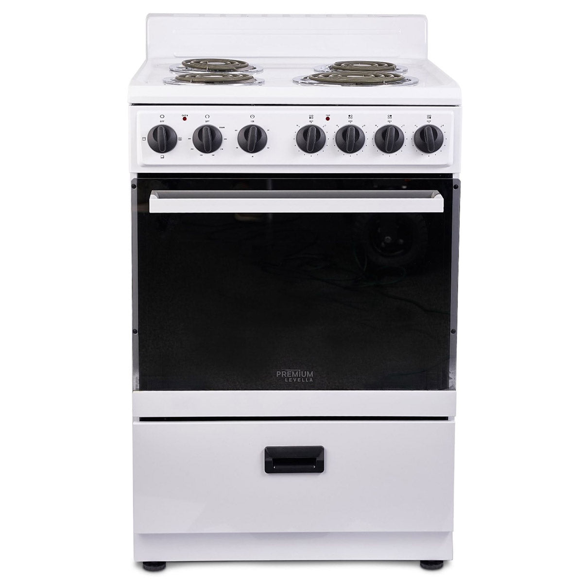 Premium Levella 24″ 4 Burners Freestanding Electric Stove