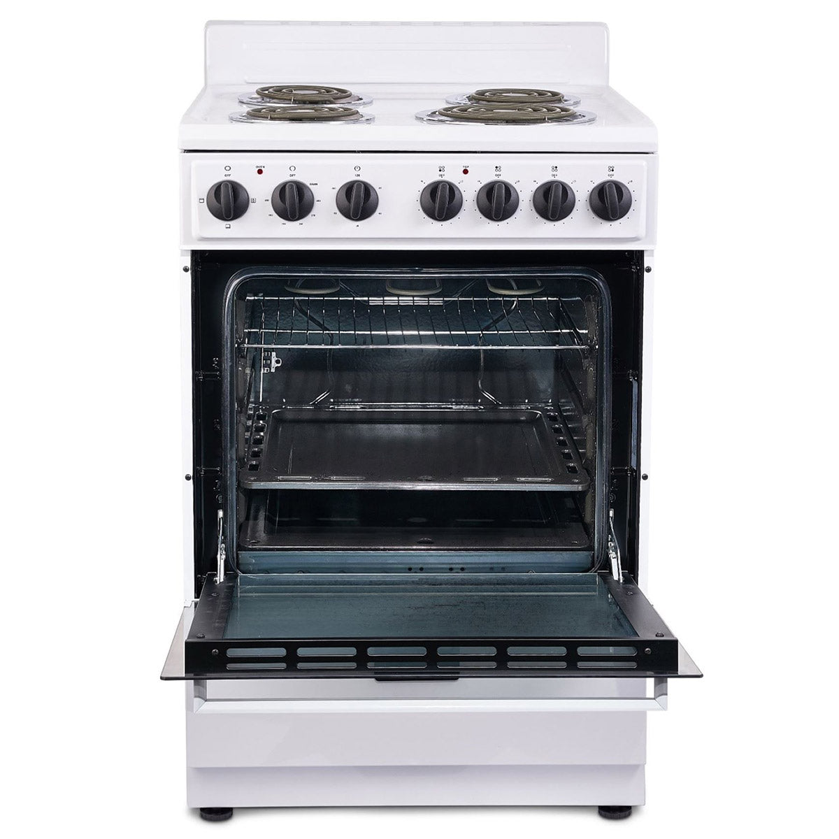Premium Levella 24″ 4 Burners Freestanding Electric Stove