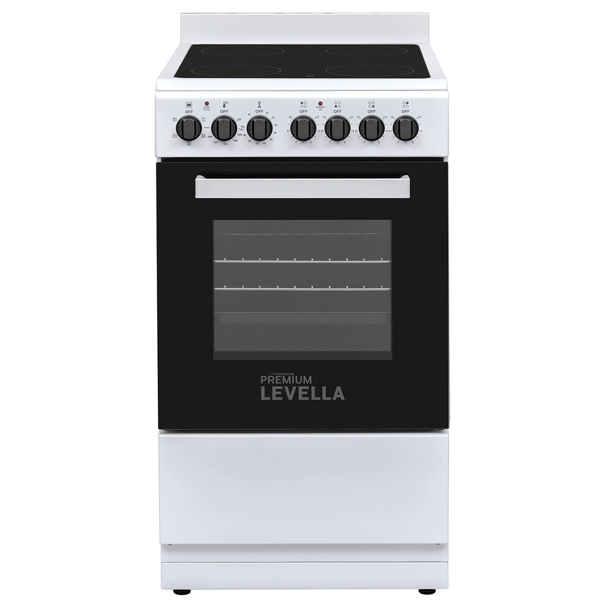 Premium Levella® 20″ 4 Burners Freestanding Electric Stove