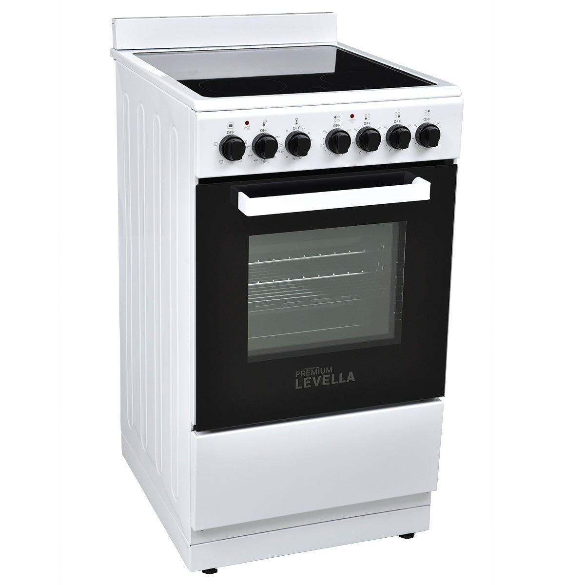 Premium Levella® 20″ 4 Burners Freestanding Electric Stove