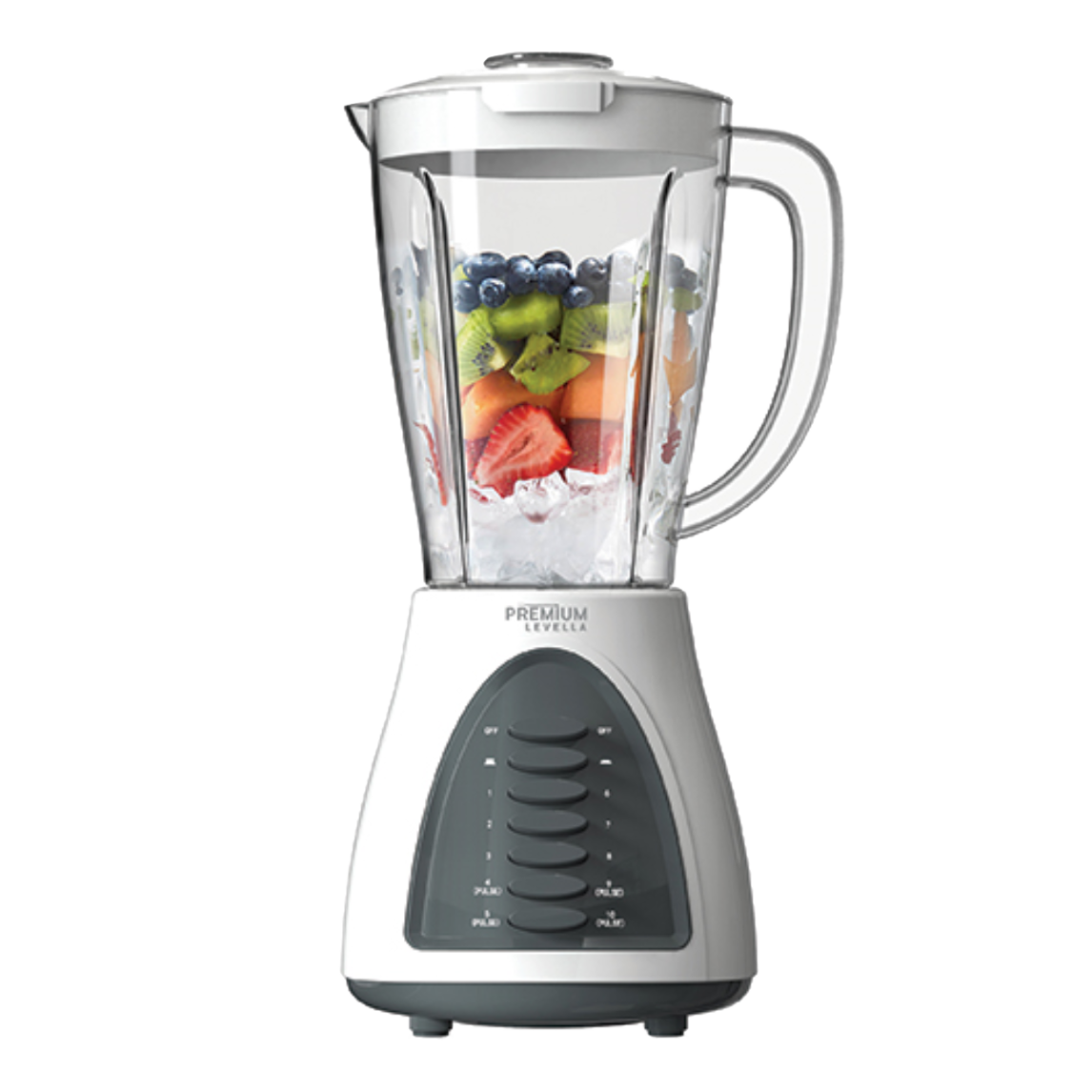 Premium - 50.7 oz. 10-Speed Black Blender With Pulse Button