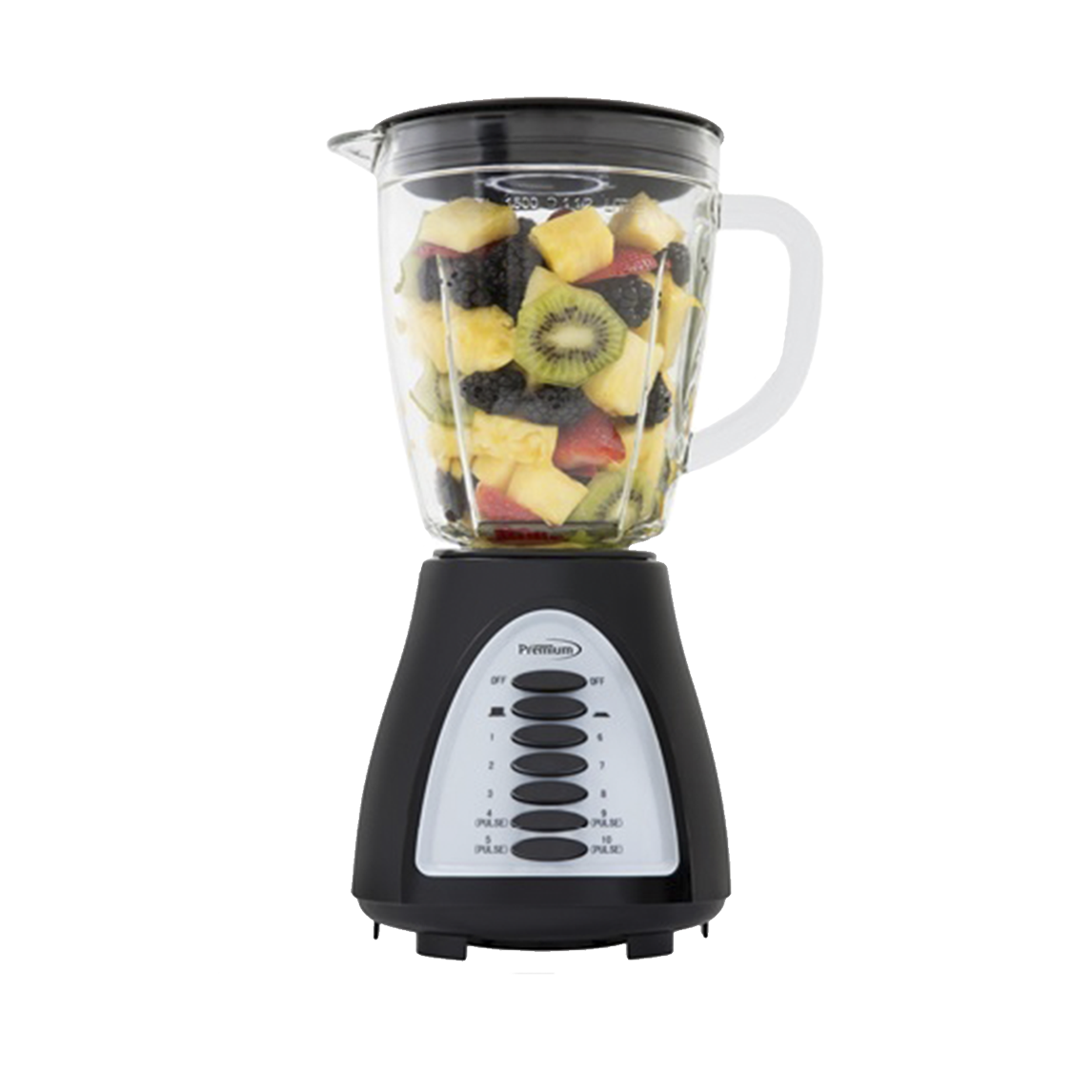Premium - Blender 1.5L Glass Jar 10 - Speed Control With Pulse Blending Options
