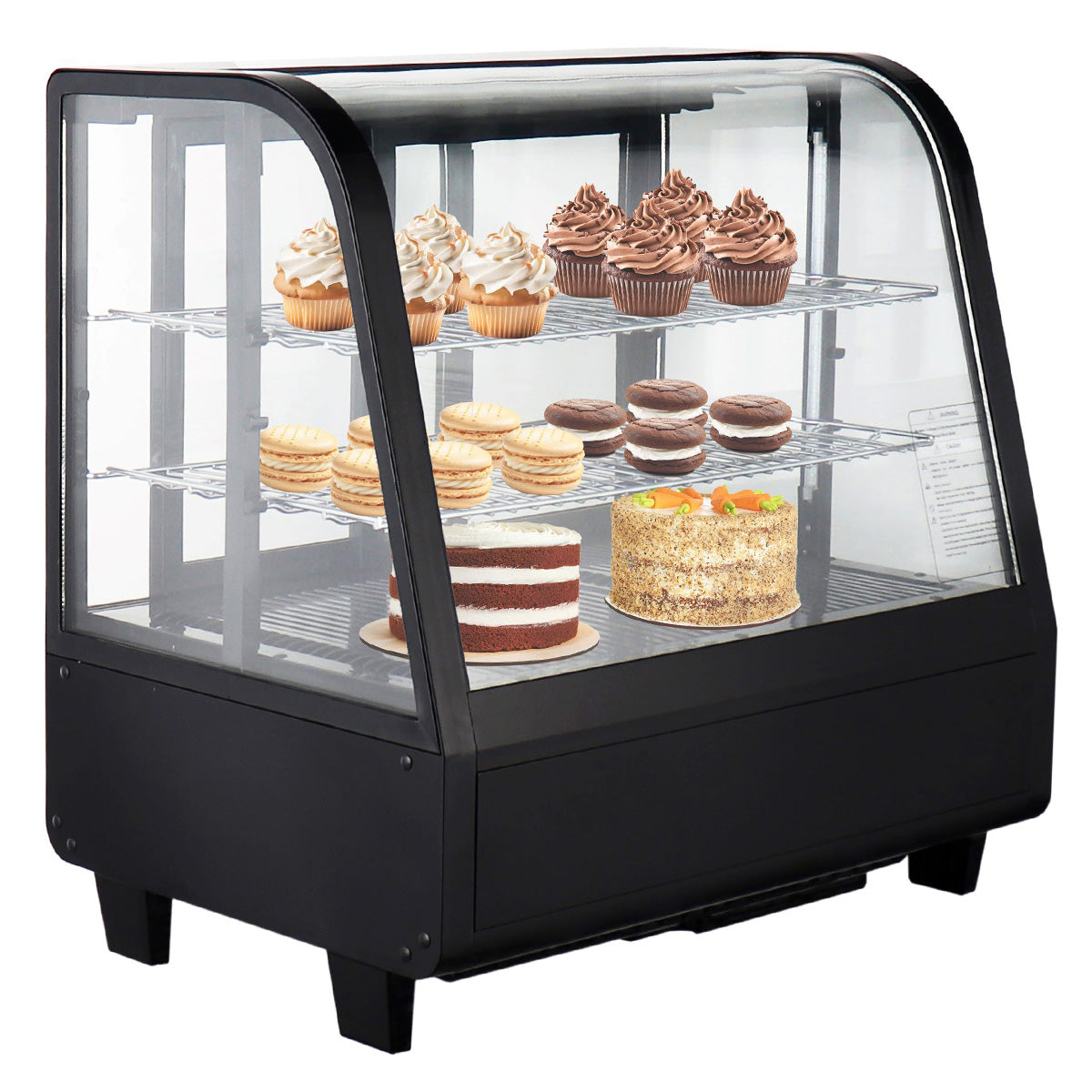 Premium Levella® 3.5 ft³ Countertop Refrigerator Display Case