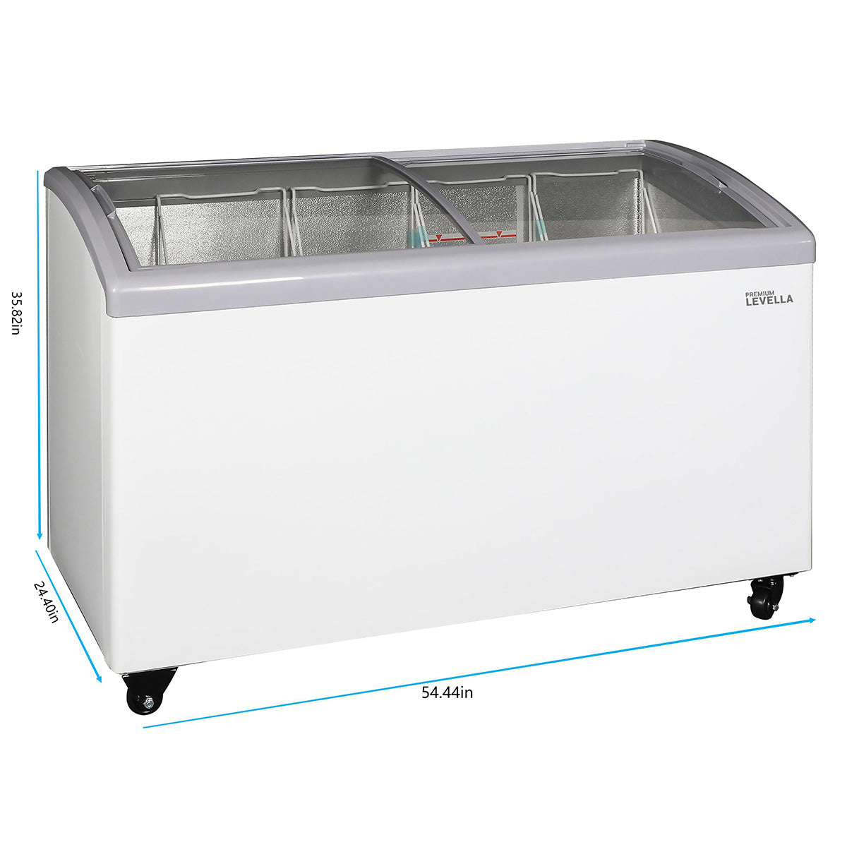 Premium Levella® 10.9 Cu. Ft. Ice Cream Showcase Freezer t