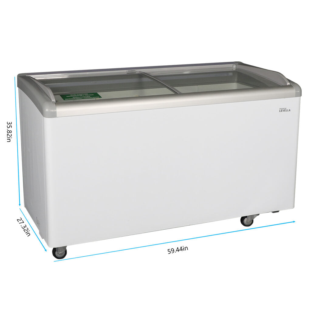 Premium Levella® 12.4 Cu. Ft. Ice Cream Showcase Freezer