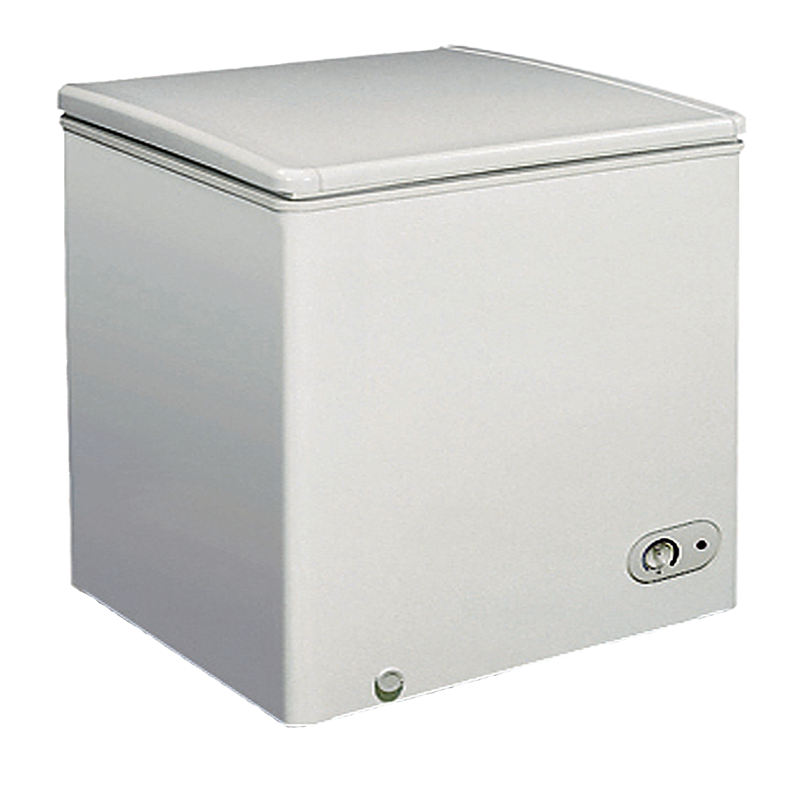 Premium Levella® 4.0 Cu. Ft. White Chest Freezer. Adjustable Temperature Control.
