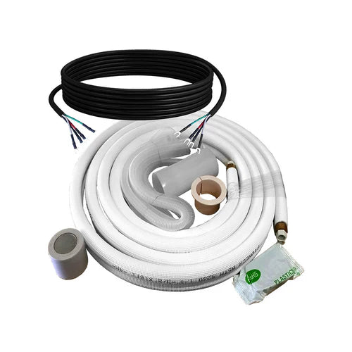 COPPER Ductless Mini Split Line Connection Accessory Kit.