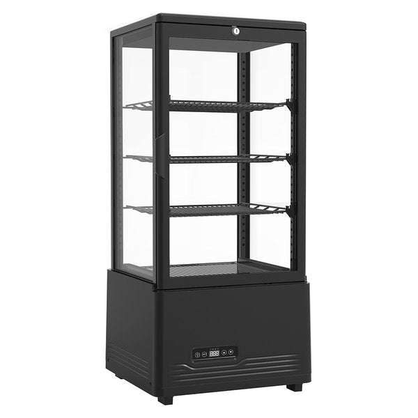 Premium Levella® 2.9 Cu. Ft.2.9 4-Sided Glass Refrigerated Display Case