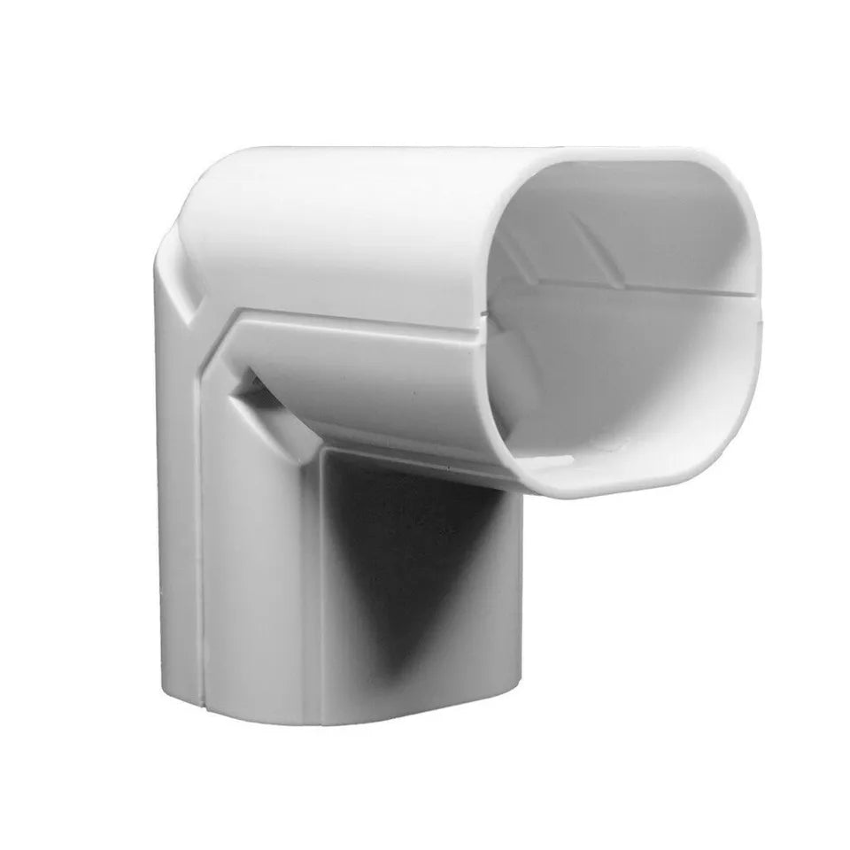 PVC decorative line cover kits and pipes for mini-split and central air conditioning